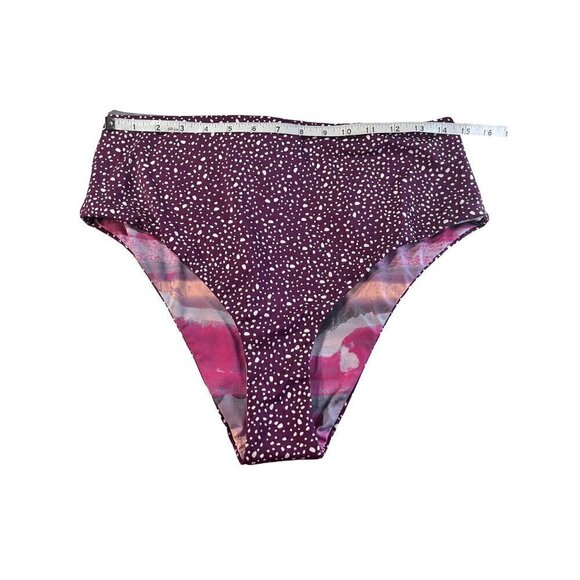 Nike Swim Reversible High Waist Bottom, Size, L - Picture 6 of 10